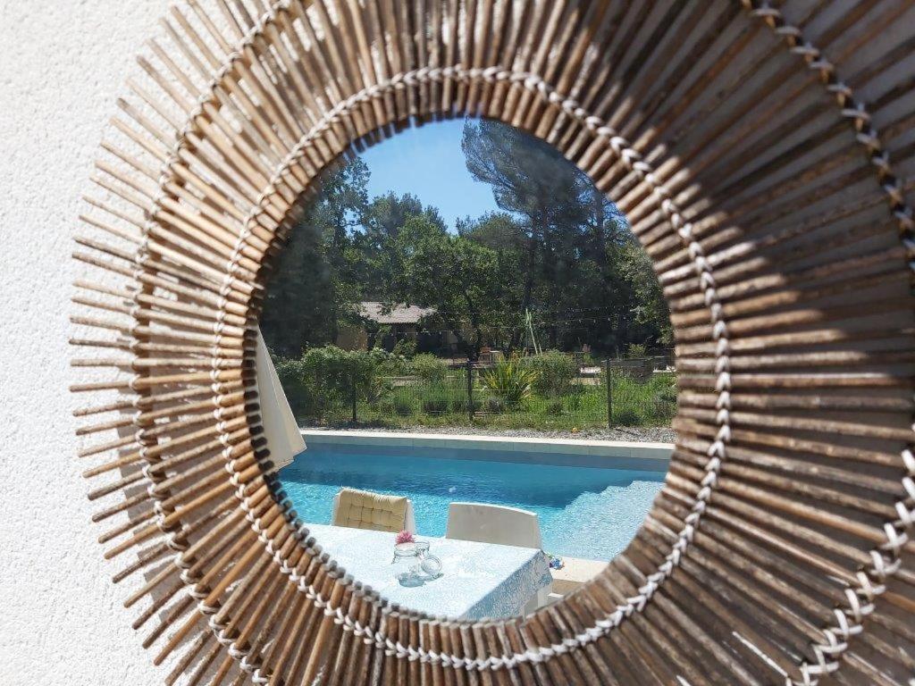 Gite Dans Les Pins Avec Piscine Villa Mazan Buitenkant foto